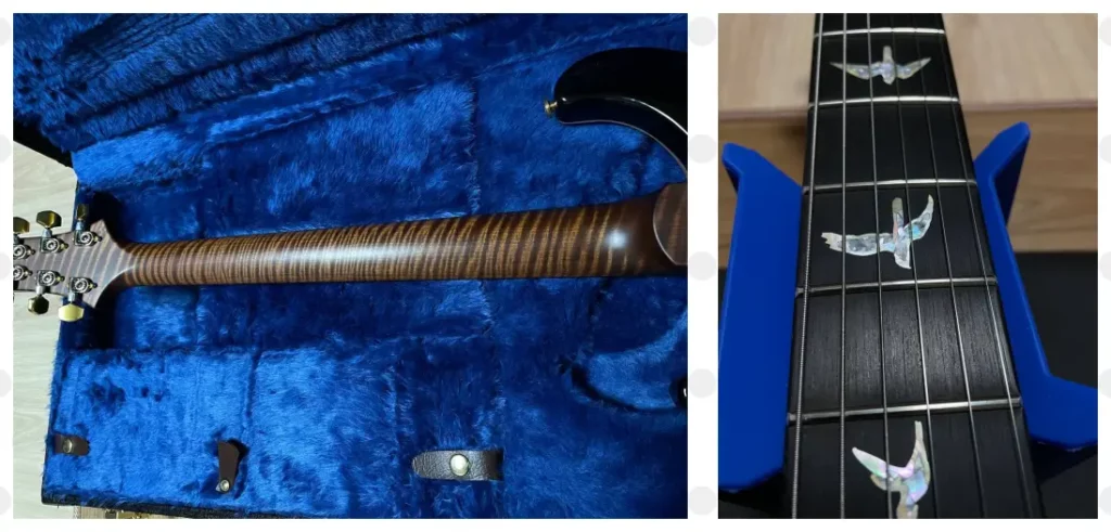 PRS CU24 넥과 인레이